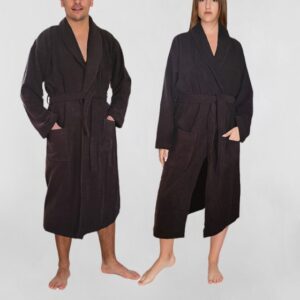 Brązowe szlafroki hotelowe classic